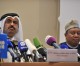 Oil surges, retreats on possible OPEC cut