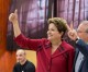 Rousseff wins first round of Brazil election