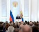 Fighting sanctions dominates Putin’s annual address
