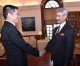 Chinese envoy first to meet new Indian top diplomat