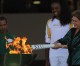 Brazilian President lights Olympic torch